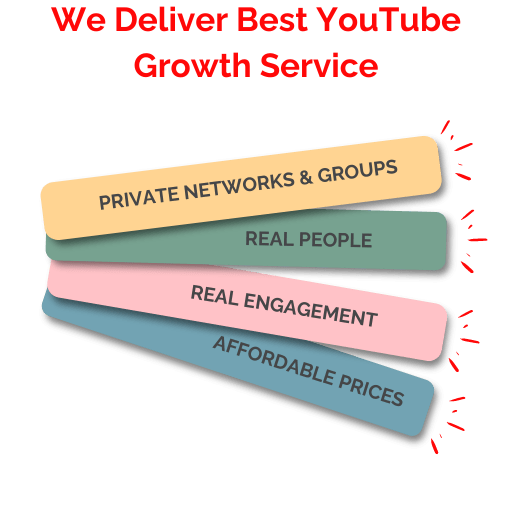 We Deliver Best YouTube Growth Service